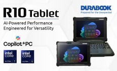 Durabook 推出全强固型 AI 平板电脑 R10，搭载英特尔 LNL 处理器