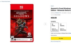 59.99 美元,育碧《刺客信条:影》Switch 2 版游戏上架零售商