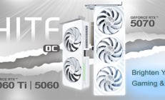 同德推出首批白色RTX 50显卡：一共四款、出厂即超频